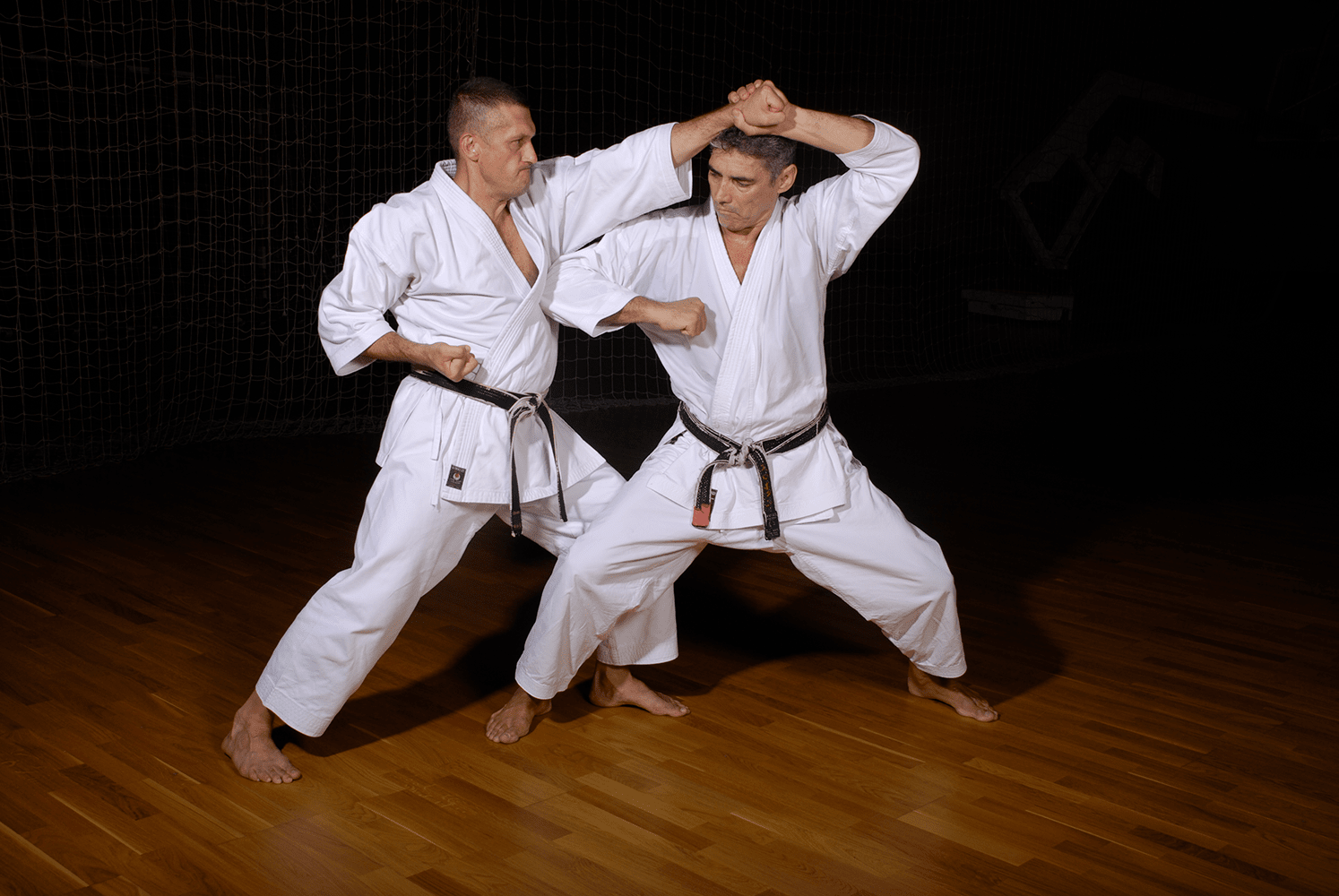 Karate training 2